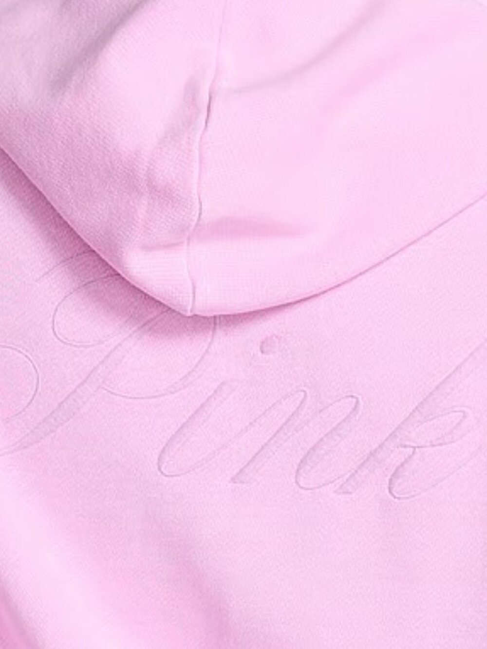 PINK Campus Fleece™ Full-Zip Hoodie, Hushed Lilac - SIZE XL - NWT - Picture 4 of 7